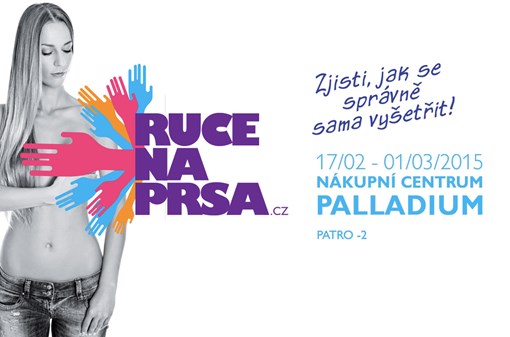 Druhý ročník projektu Ruce na prsa zahájí v pražském Palladiu herečka Veronika Arichteva