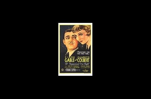Film Club:  It Happened One Night by Frank Capra (1934)
