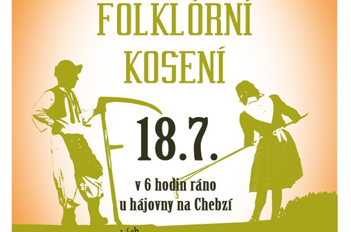 Folklórní kosení na Chebzí