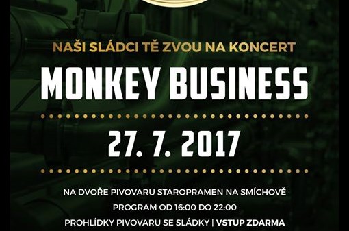 Koncert Monkey Business v Pivovaru Staropramen