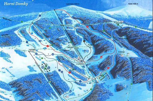 Víkendové lyžování v Rokytnici