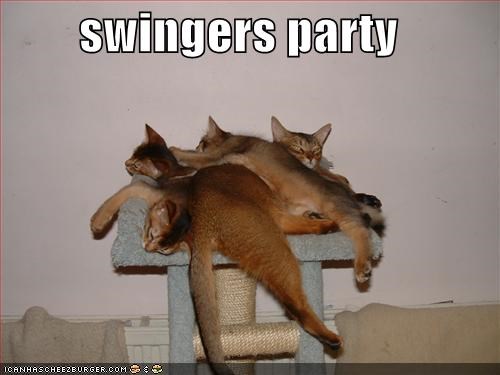 Silvestrovská swingers party