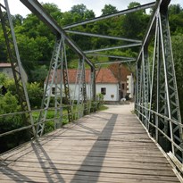 80 - Dřevěný most v Podhrušově