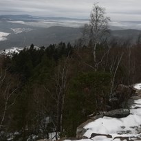 Výhled z Plešivce.