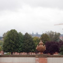 Pohled na Prahu od Trojského zámku