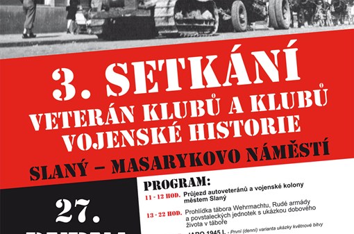 3. ročník setkání veterán klubů a klubů vojenské historie