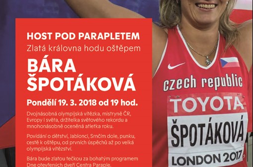 Host pod Parapletem: Bára Špotáková