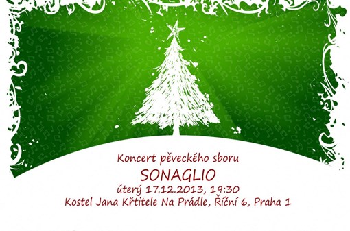 Vánoční koncert pěveckého sboru Sonaglio