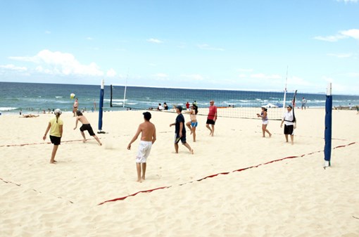 Plážový volejbal a Vodpočívárna