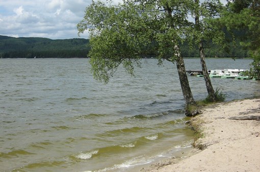 První máj u Máchova jezera