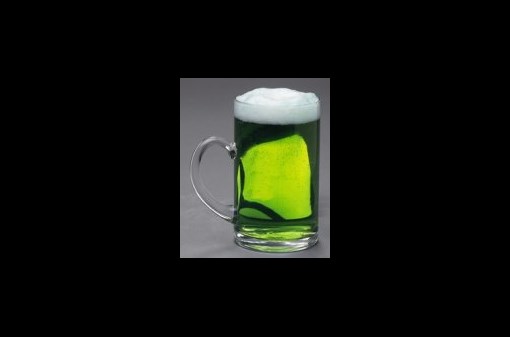 Zelené pivo na Zelený čtvrtek