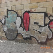 Grafitti jsou i tady