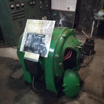 16 - Poslední dochovalý motor důlní šachty.