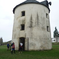 Bývalý větřák - větrný mlýn