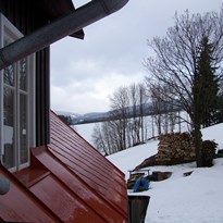 Výhled z balkonu
