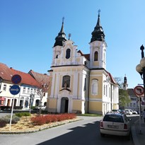 Kostelík v centru Třemšína