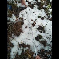 19 - Na Třemšíně bylo 73 cm sněhu.