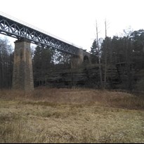 Železniční most v Zahrádkách
