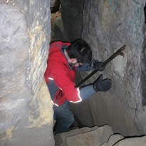 11 - vstup do jeskyně byl trochu těsnější