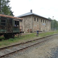 Bývalé nádraží Kovářská (Schmiedeberg, Šmídeberg)