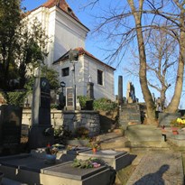 Hřbitov s kostelem sv. Matěje