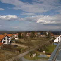 Výhled na obec V. Buková