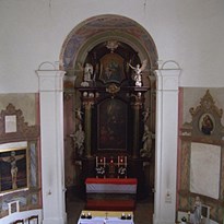 oltář kostela sv. Jana Nepomuckého