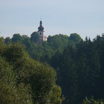 Kostel sv. Klimenta ve Lštění.