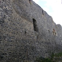 vnější stěna hradu