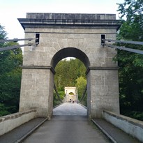 Stádlecký řetězový most.