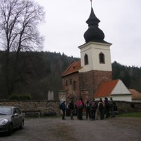 Kostel ve Stříbrné Skalici