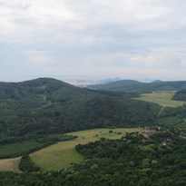 Výhled z Lipské hory
