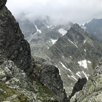 V sedle Prielom (2290 m)