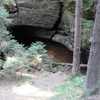 Jeskyně Reißershöhle (Kirnitzschtal)
