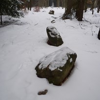 Kounovské řady zapadané sněhem